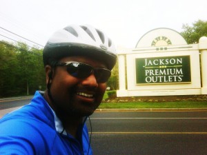 22 miles to Jackson NJ roundtrip