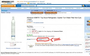 Used water filters