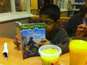 03082011a Joshua loves his books