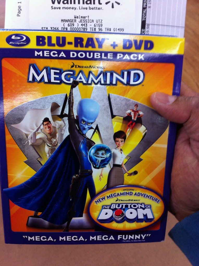 Megamind Blu-ray & DVD combo