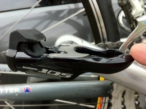 Shimano 105 PD-5700 SPD-SL pedals