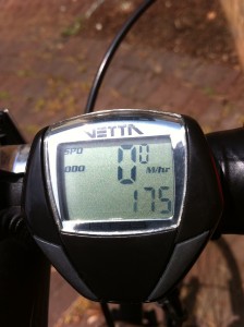6/19/2011 -- I've racked up 175 miles so far this year