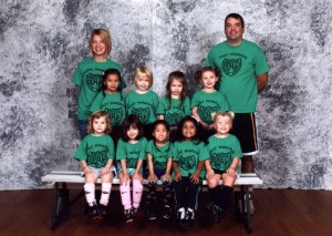 Fall 2011 - Lily's soccer team
