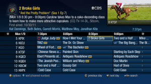Sample TiVo Guide 202 screenshot