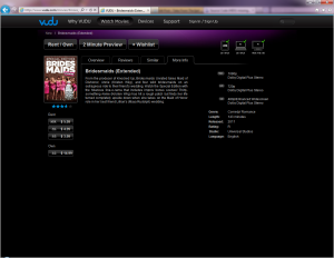 Vudu Streaming Audio screenshot Vudu Streaming Audio screenshot