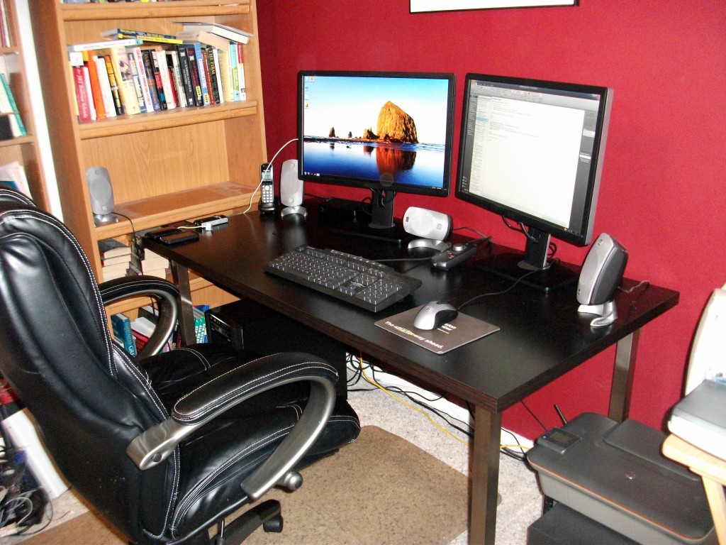 My almost-revamped home office